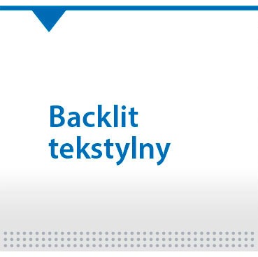 Backlit tekstylny